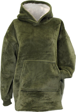 Unique Living Oversized Kids Hoodie Deep Green