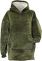 Unique Living Oversized Kids Hoodie Deep Green
