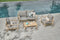 Stoel-Bank Loungeset - Hanna - Acaciahout - The Outsider