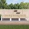 vidaXL - Palletkussens - 7 - st - stof - beige
