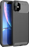 iMoshion Hoesje Geschikt voor iPhone 11 Hoesje Siliconen - iMoshion Carbon Softcase Backcover - Zwart