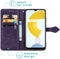 iMoshion Hoesje Geschikt voor OnePlus 10 Pro Hoesje Met Pasjeshouder - iMoshion Mandala Bookcase - Paars