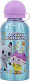 Gabby`s Dollhouse Aluminium Drinkfles - Schoolbeker - Met Dop - 400ml.