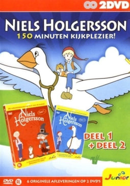 Niels Holgersson - Deel 1 + 2 - DVD (2 stuks)