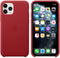 Apple iPhone 11 Pro - Leather Backcover - Echt leder - Rood
