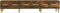 vidaXL - Tv-meubel - 150x34,5x30 - cm - bewerkt - hout - gerookt - eikenkleurig