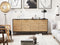 ARKLEY - Sideboard - Zwart - Vezelplaat