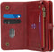 iMoshion Hoesje Geschikt voor iPhone 13 Pro Hoesje Met Pasjeshouder - iMoshion 2-in-1 Wallet Bookcase - Rood