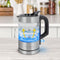 ProfiCook WKS 1228 G - Glazen waterkoker 0,5 liter - Roestvrij staal met blauwe led verlichting