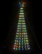 vidaXL - LED-kerstboom - 275 - LEDs - kleurrijk - 180 - cm