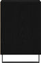 vidaXL - Tv-kast - Zwart - Eiken - 100x35x55 - cm - Engineered - Wood