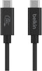 Belkin INZ004BT2MBK - USB-C naar USB-C kabel - 240 W opladen 20 Gbit/s gegevensoverdracht - Zwart