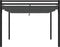 vidaXL - Prieel - met - uittrekbaar - dak - 3x3 - m - aluminium - antracietkleurig