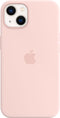 Apple iPhone 13 - Silicone Case - MagSafe - Chalk Pink