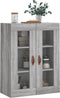 vidaXL - Wandkast - 69,5x34x90 - cm - grijs - sonoma - eikenkleurig