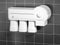 Tandenborstelhouder - wit - tandpasta dispenser - tandenborstelhouder electrische - badkamer organizer - opbergbox