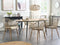 NASHUA - Eetkamerstoel - Beige - Synthetisch materiaal
