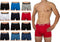 Pierre Calvini - Boxershort Heren - Heren Ondergoed - 12 Stuks - Maat L - Classic Kleuren -