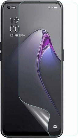 Lunso - Geschikt voor Oppo Reno 8 Beschermfolie - 2 stuks Full cover Screenprotector