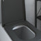 vidaXL - Snelle - Montage - Toiletbril - met - Zachte - Sluiting - Duroplast - Antraciet