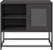 vidaXL - Tv-meubel - 68x39x60,5 - cm - staal - zwart