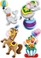 King Kiddy Puzzles - Circus 5-in-1 - 29 stukjes - Multicolor