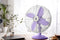 Swan 12 Inch Tafelventilator – Verticaal Kantelbaar – 3 Snelheden – Paars