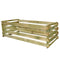 vidaXL - Compostbak - met - latten - geïmpregneerd - grenenhout - 180x90x90 - cm