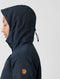 Fjallraven Kiruna Padded Parka - Dames Outdoorjas - Licht gewatteerd met capuchon - Dark Navy (2022)