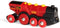 BRIO 33592 - Rode locomotief op batterijen - Met knoppen en geluid (2 stuks)