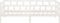 vidaXL - Slaapbank - massief - grenenhout - wit - 80x200 - cm