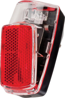 AXA Run Battery - Fiets Achterlicht - LED Fietsverlichting op Batterij - Spatbord montage – Rood