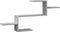 vidaXL - Wandschap - 104x15x49 - cm - bewerkt - hout - grijs - sonoma - eikenkleurig