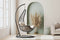 Feel Furniture - Wicker hangstoel - Halve maan, voor binnen en buiten