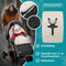 Monzana Baby Voetenzak - Ritssluiting 3/5puntsgordels - Waterafstotend - Grijs