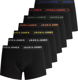 JACK&JONES JACBASIC - Boxershorts - 7-pack - Zwart (7 stuks)