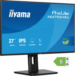 iiyama ProLite XB2792HSU-B1 - 27 inch - Full HD - IPS - Verstelbaar - Energy label B