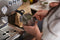 Sage The Barista Express Impress - Espressomachine - Ingebouwde bonenmaler - RVS Grijs