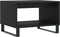 vidaXL - Salontafel - 60x50x40 - cm - bewerkt - hout - zwart
