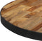 vidaXL - Bartafel - rond - Ø55x110 - cm - massief - gerecycled - teakhout