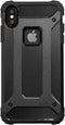 Mobiparts Rugged Shield Case - Soft case - TPU - Zwart