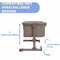 Chicco Next2Me Essential - Co-Sleeper - 6 hoogtes - Taupe