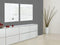 glasmagneetbord XL Sigel Artverum 1000x1000x18mm wit SI-GL201