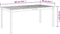 vidaXL Tuintafel 180x90x75 cm massief acaciahout