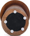 The Inti bijzettafel naturel 30cm