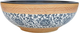 vidaXL - Opzetwasbak - rond - Φ41x14 - cm - keramiek - meerkleurig