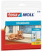 Tesa tesamoll - I-profiel tochtstrip - voor kieren 1-3,5 mm - wit - 6 meter