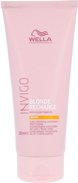 Conditioner Wella Invigo Blonde Recharge Warm (200 ml)