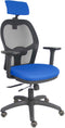 Bureaustoel met hoofdsteun P&C B3DRPCR Blauw