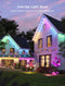 Govee Permanent Outdoor Lights 2 - Lichtsnoer - 100 scènes 16 miljoen kleuren - 30 meter